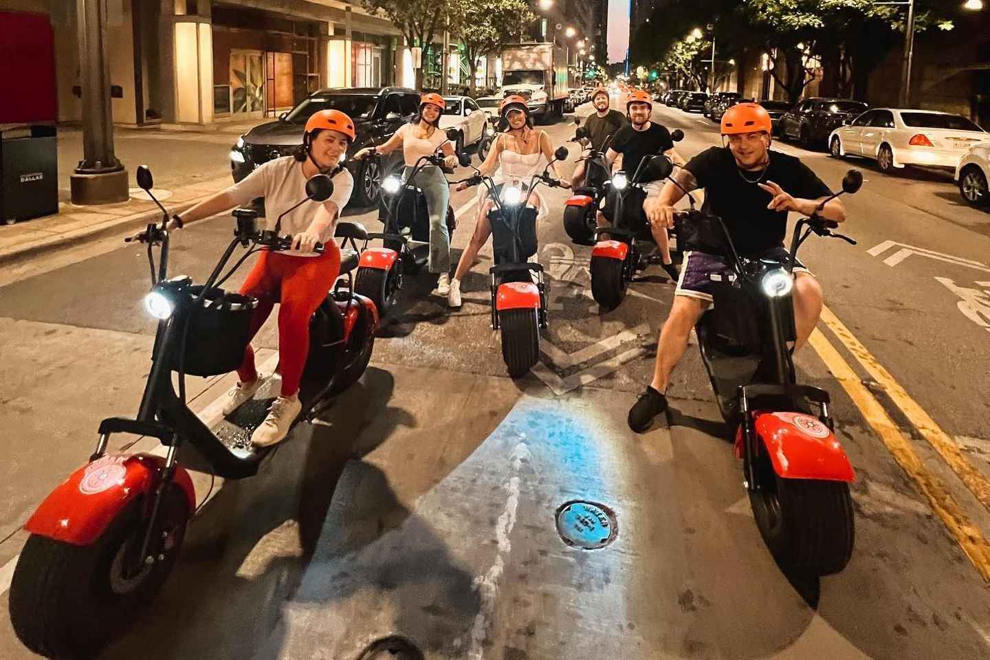 Dallas: Sunset Fat Tire E-Scooter Guided Tour thumbnail