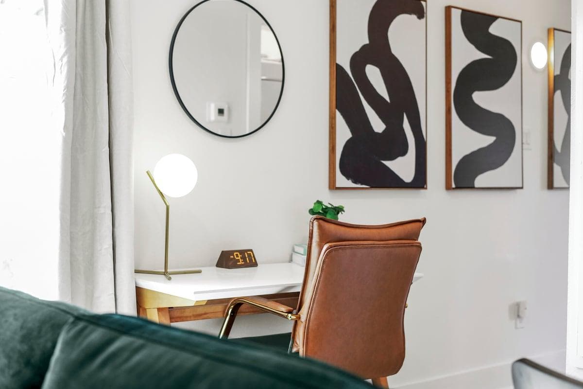 Our unit has over 500MBPS of High Speed Internet. Ideal for guests who need a functional and elegant workspace during their stay